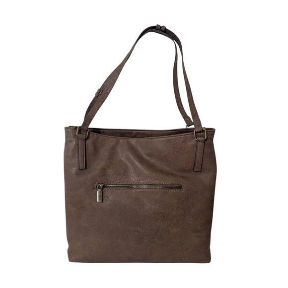 Darcy Marks London Tote Bag Purse Brown Handbag - Picture 6 of 13